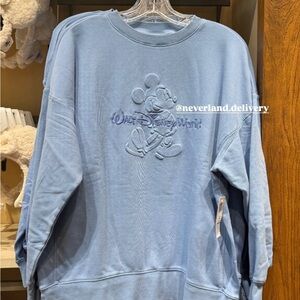 Disney Embossed Crewneck